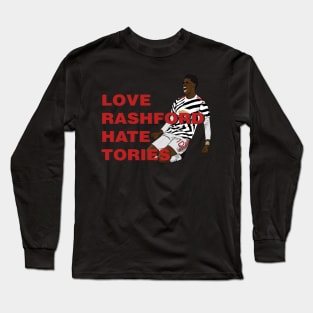 Love Rashford Hate Tories Long Sleeve T-Shirt
